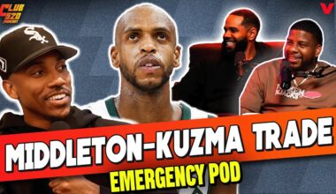 Jeff Teague REACTS to Khris Middleton TRADE to Wizards, Kyle Kuzma to Bucks | Club 520