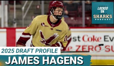 James Hagens' Draft Profile: A Fit for the San Jose Sharks?