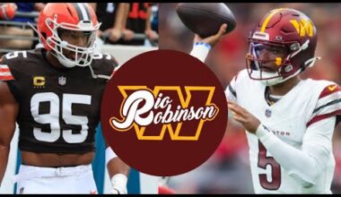 👀 Myles Garrett SPEAKS on Playing for the Washington Commanders with Star QB Jayden Daniels #nfl