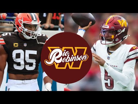 👀 Myles Garrett SPEAKS on Playing for the Washington Commanders with Star QB Jayden Daniels #nfl
