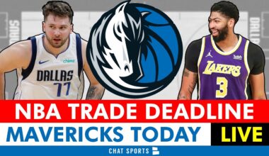Dallas Mavericks 2025 NBA Trade Deadline LIVE | Luka Doncic, Anthony Davis, Nico Harrison