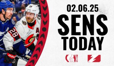 Sens Today: Senators vs Lightning - Round 2
