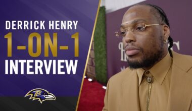 Derrick Henry Reflects on 2024 Season, Looks Ahead to Next Year | Baltimore Ravens