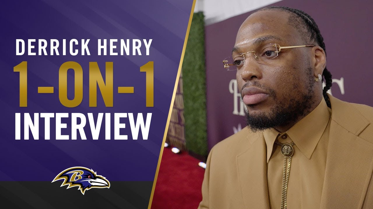 Derrick Henry Reflects on 2024 Season, Looks Ahead to Next Year | Baltimore Ravens
