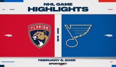 NHL Highlights | Panthers vs. Blues - February 6, 2025