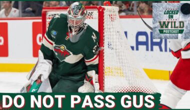POSTCAST: Filip Gustavsson Stymies Hurricanes in 2-1 Win! #minnesotawild #mnwild
