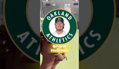 Grant Holman Oakland Athletics Last Bullpen before ST #cutternation #baseball #mlb
