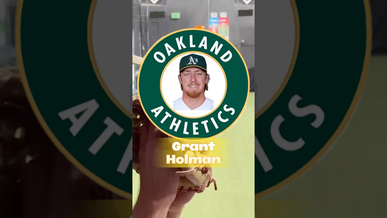 Grant Holman Oakland Athletics Last Bullpen before ST #cutternation #baseball #mlb