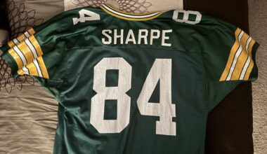 No question as to which jersey I would wear for my work’s Super Bowl potluck today.