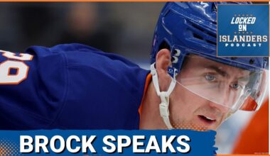 New York Islanders Forward Brock Nelson Speaks About the Trade Rumors Concerning Him