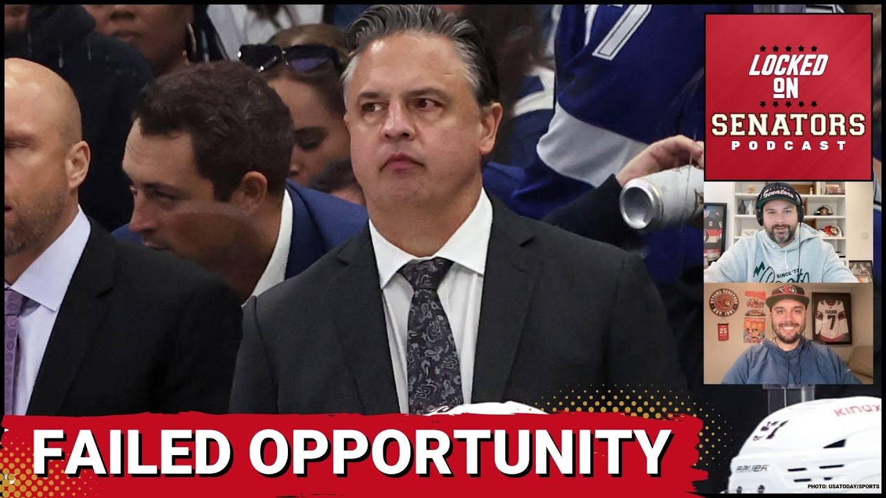 Ottawa Senators Still In Good Spot Despite Failing Tests In Tampa