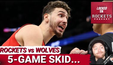 Houston Rockets Disappear AGAIN Late Against Wolves As Anthony Edwards Goes OFF For 41