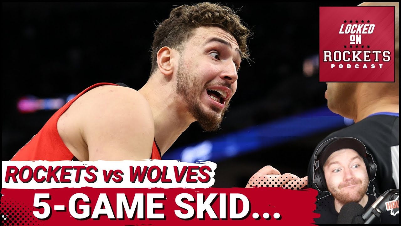 Houston Rockets Disappear AGAIN Late Against Wolves As Anthony Edwards Goes OFF For 41