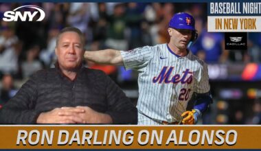 Ron Darling on re-signing Pete Alonso: 'Golden Age of Mets baseball' | Baseball Night in NY | SNY