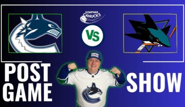 Shark HUNTING! Canucks vs San Jose Sharks POST Game Show!