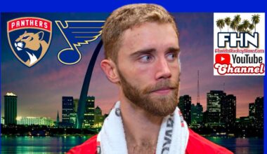 Spencer Knight Makes 20 Saves, Florida Panthers Beat St. Louis Blues