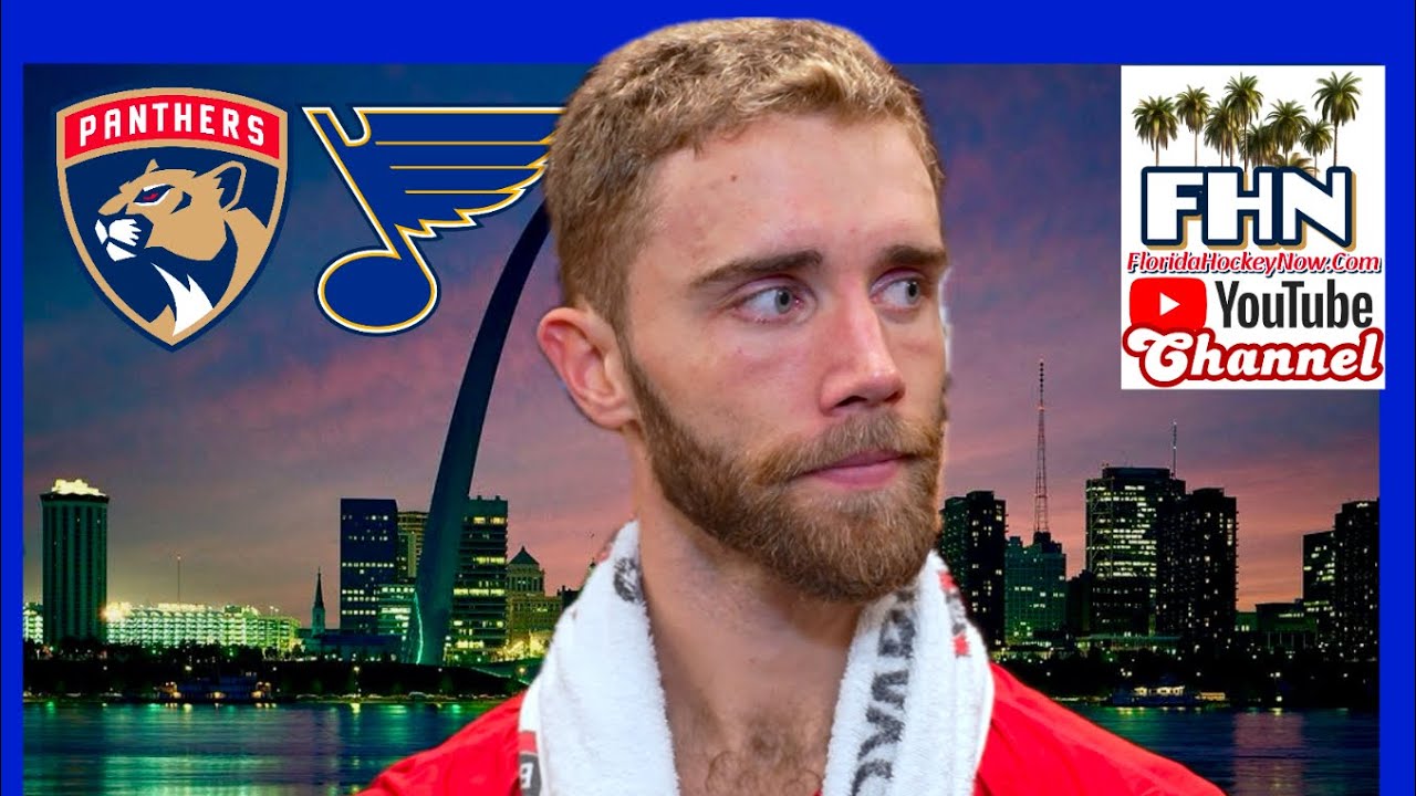Spencer Knight Makes 20 Saves, Florida Panthers Beat St. Louis Blues
