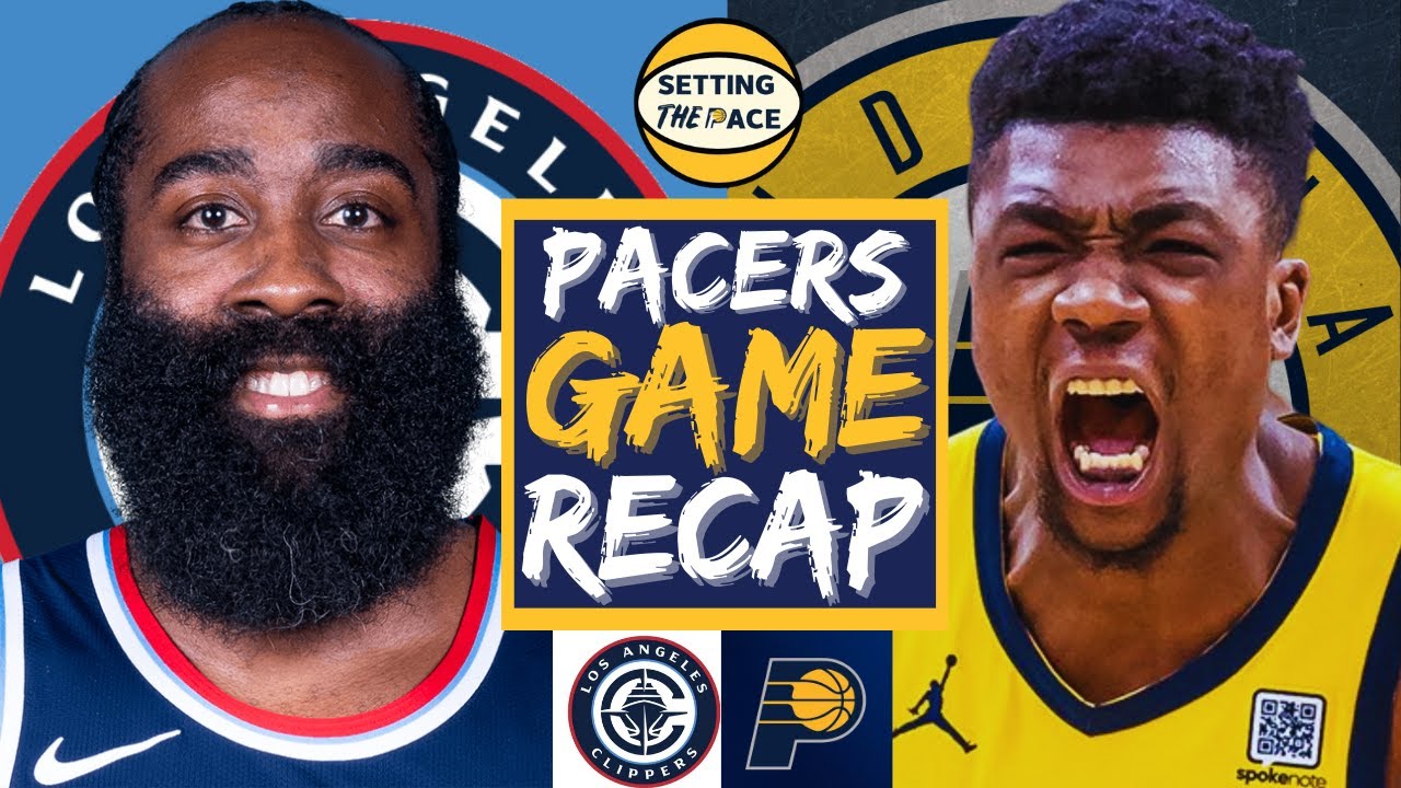Pascal Siakam Leads Charge in Indiana Pacers COMEBACK Victory over Los Angeles Clippers!