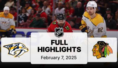 NHL Highlights | Predators vs. Blackhawks - February 7, 2025
