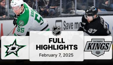 NHL Highlights | Stars vs. Kings | February 07, 2025