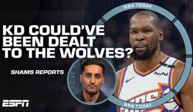 The Timberwolves made an attempt to trade for Kevin Durant - Shams 😳 + Impact on Suns' chemistry?
