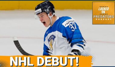 Joakim Kemell to Make His NHL Debut as Nashville Predators Take On Chicago Blackhawks
