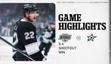 LA Kings and Dallas Stars Go to a Shootout in Electric Friday Night Matchup!