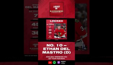 Chicago Blackhawks 2024-25 Midseason Prospects List -- No. 10 - Ethan Del Mastro (LD)