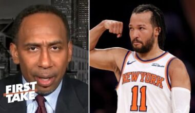 FIRST TAKE | "Knicks are a SCARY team now!" - Stephen A. on Brunson score 42 PTS in win over Rockers