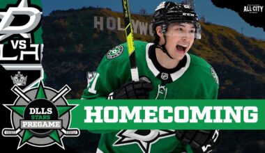 Dallas Stars at Los Angeles Kings | DLLS Stars Pregame