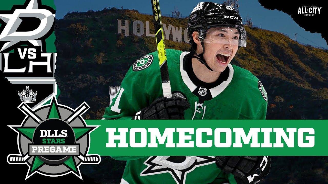 Dallas Stars at Los Angeles Kings | DLLS Stars Pregame
