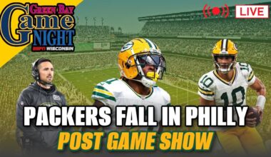 GREEN BAY PACKERS FALL TO PHILADELPHIA EAGLES 22-10 REACTIONS - GREEN BAY GAMENIGHT