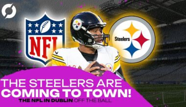 THE NFL IS COMING TO DUBLIN! The Pittsburgh Steelers will host a game in Croke Park in 2025!