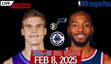 Utah Jazz vs Los Angeles Clippers NBA Live Stream + The Lakers Trade for Mark Williams FAILED!