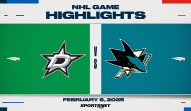 NHL Highlights | Stars vs. Sharks - February 8, 2025