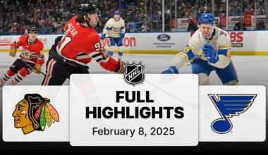 NHL Highlights | Blackhawks vs. Blues - February 8, 2025