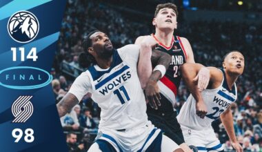Minnesota Timberwolves Defeat Portland Trail Blazers, 114-98 | 02.08.25