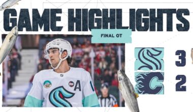 Seattle Kraken at Calgary Flames | 02/08 Game Highlights