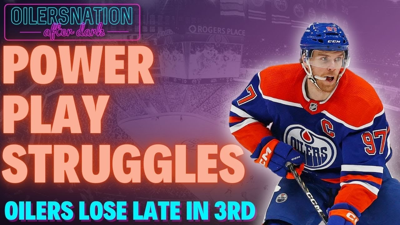 The Edmonton Oilers powerplay struggled last night | Oilers Postgame