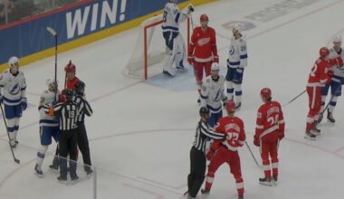 Simon Edvinsson Gets 🚫 Misconduct 🚫 After Game Ends