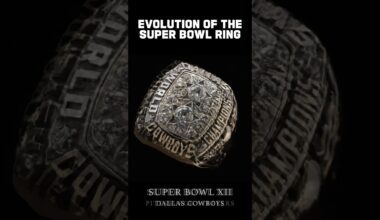 Evolution of the Super Bowl Ring 💍