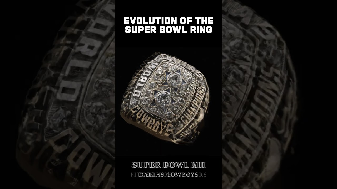 Evolution of the Super Bowl Ring 💍