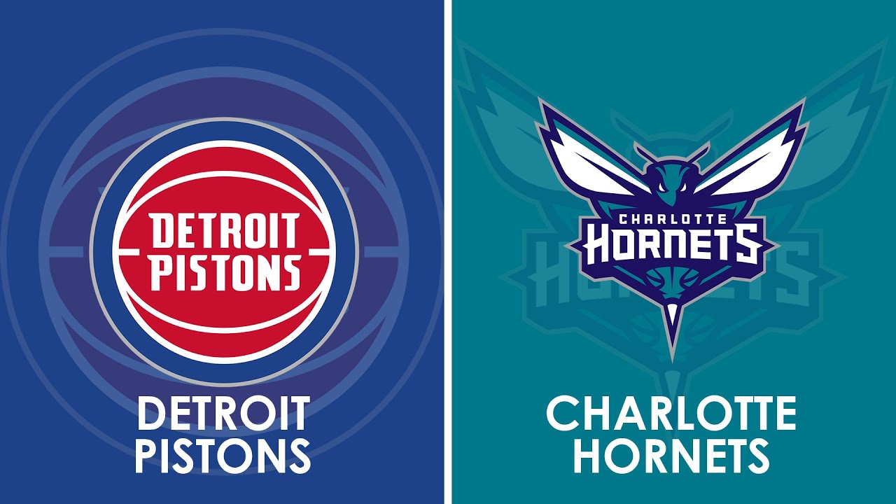 Detroit Pistons vs Charlotte Hornets NBA Live Scoreboard