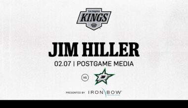 Head Coach Jim Hiller | 02.07 LA Kings beat the Dallas Stars in a Shootout