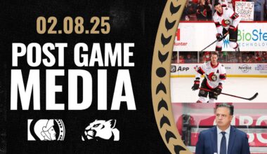 Drake Batherson, Thomas Chabot, Travis Green Postgame Media vs FLA