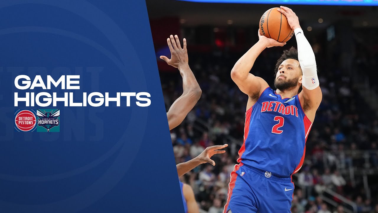 Full Game Highlights | Pistons Win vs. Charlotte