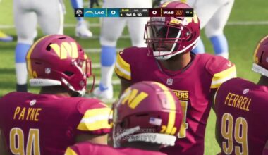 Los Angeles Chargers vs. Washington Commanders | Offseason Game | Week 4 | Madden NFL 25