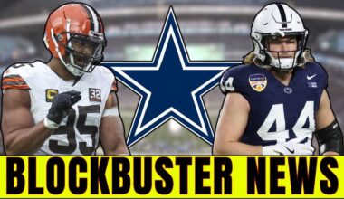 Dallas Cowboys Rumors On Myles Garrett Trade, Garrett Wilson + Draft Tyler Warren & A QB? | URGENT 🚨