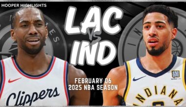 LA Clippers vs Indiana Pacers Full Game Highlights | Feb 6 | 2025 NBA Season