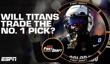 Should the Titans Trade the No. 1 Pick? | First Draft 🏈